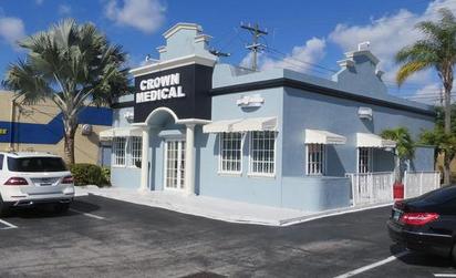 Crown Medical Location 6785 sw 40 st  Miami, Fl. 33155